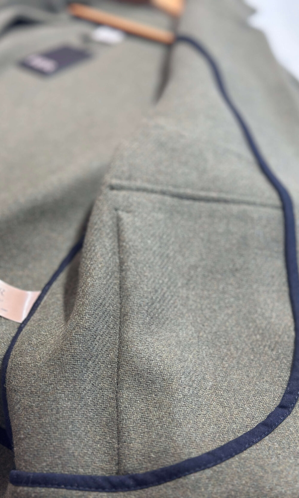 Wolljacke mit Taschen