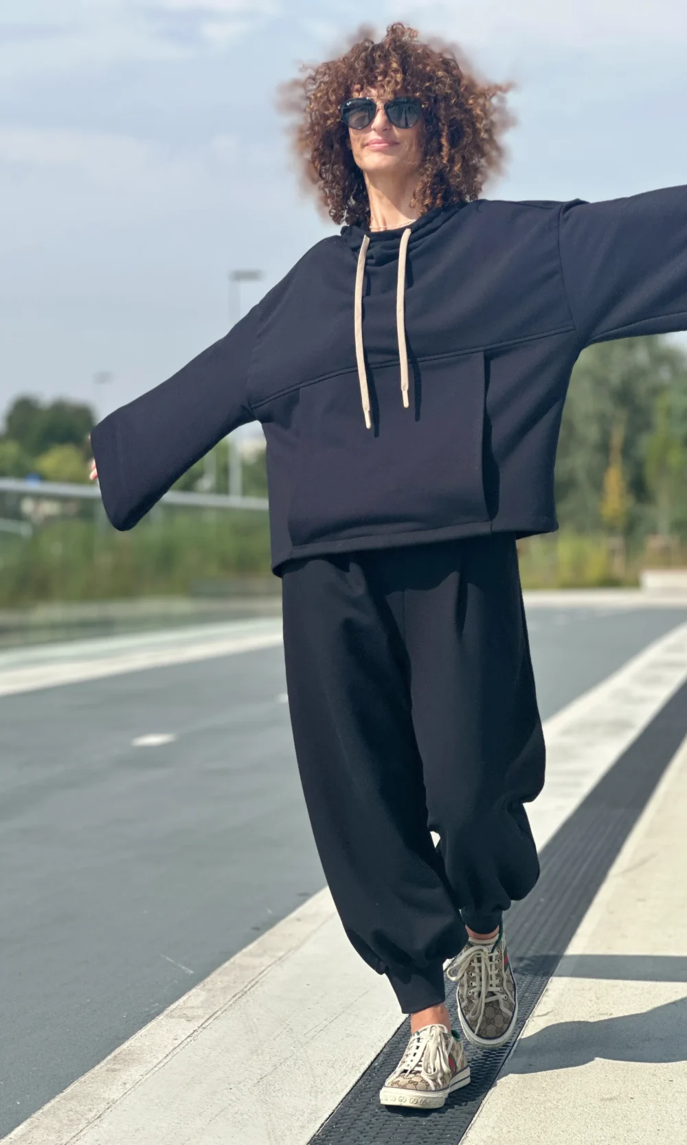 Baloon Jogginghose schwarz