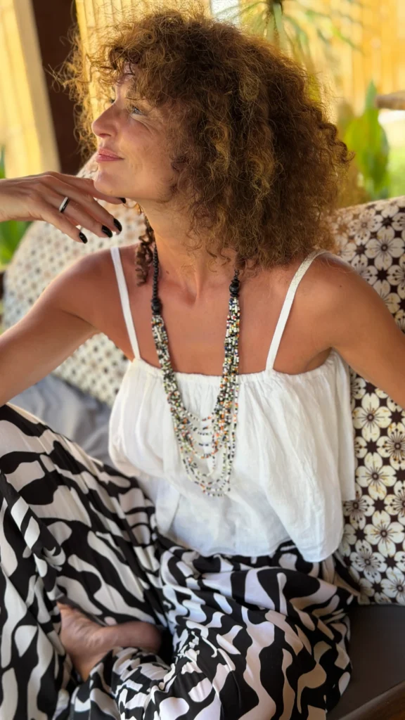 Double linen top