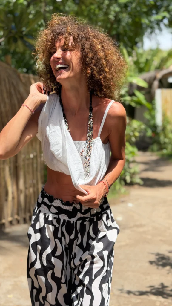 Double linen top