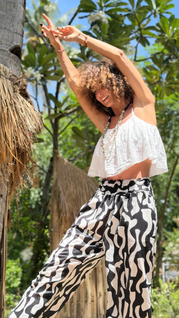 Double linen top