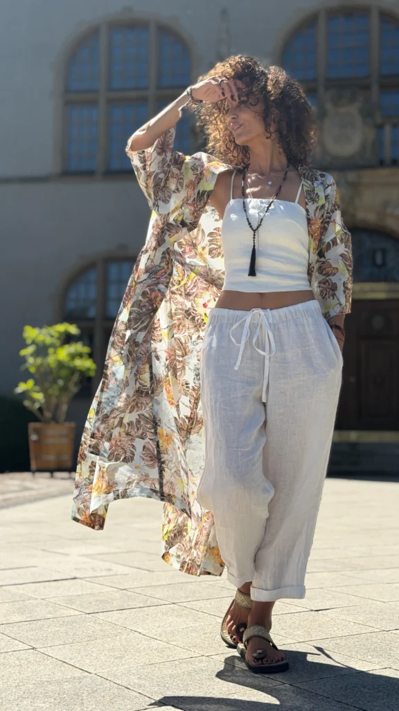 monstera kimono