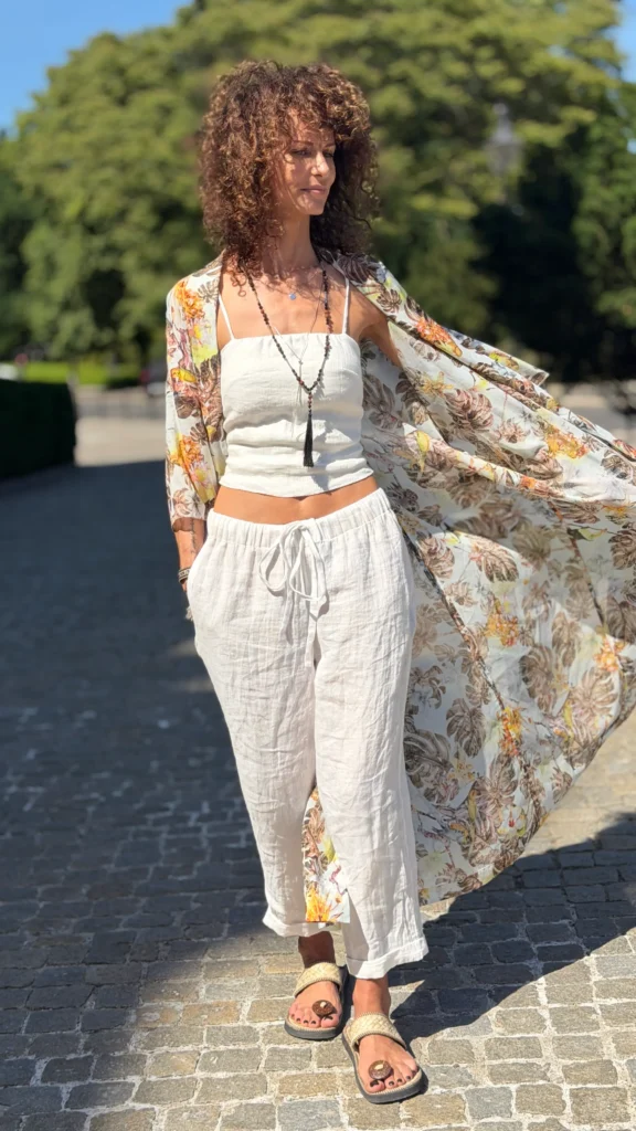 monstera kimono