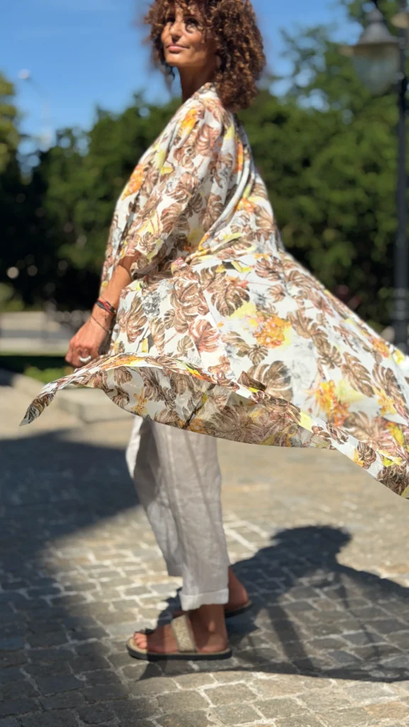monstera kimono