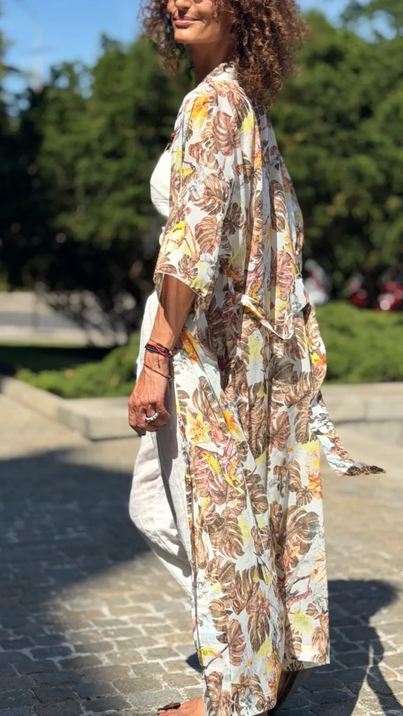 monstera kimono