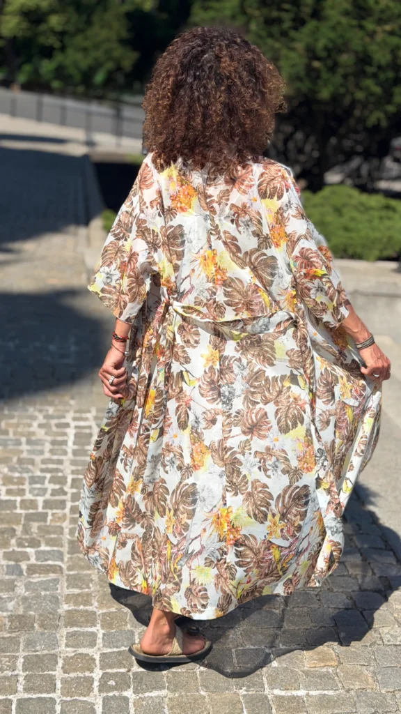monstera kimono