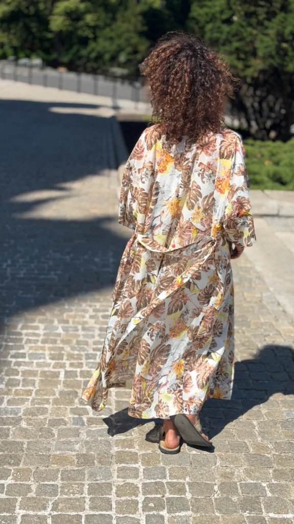 monstera kimono