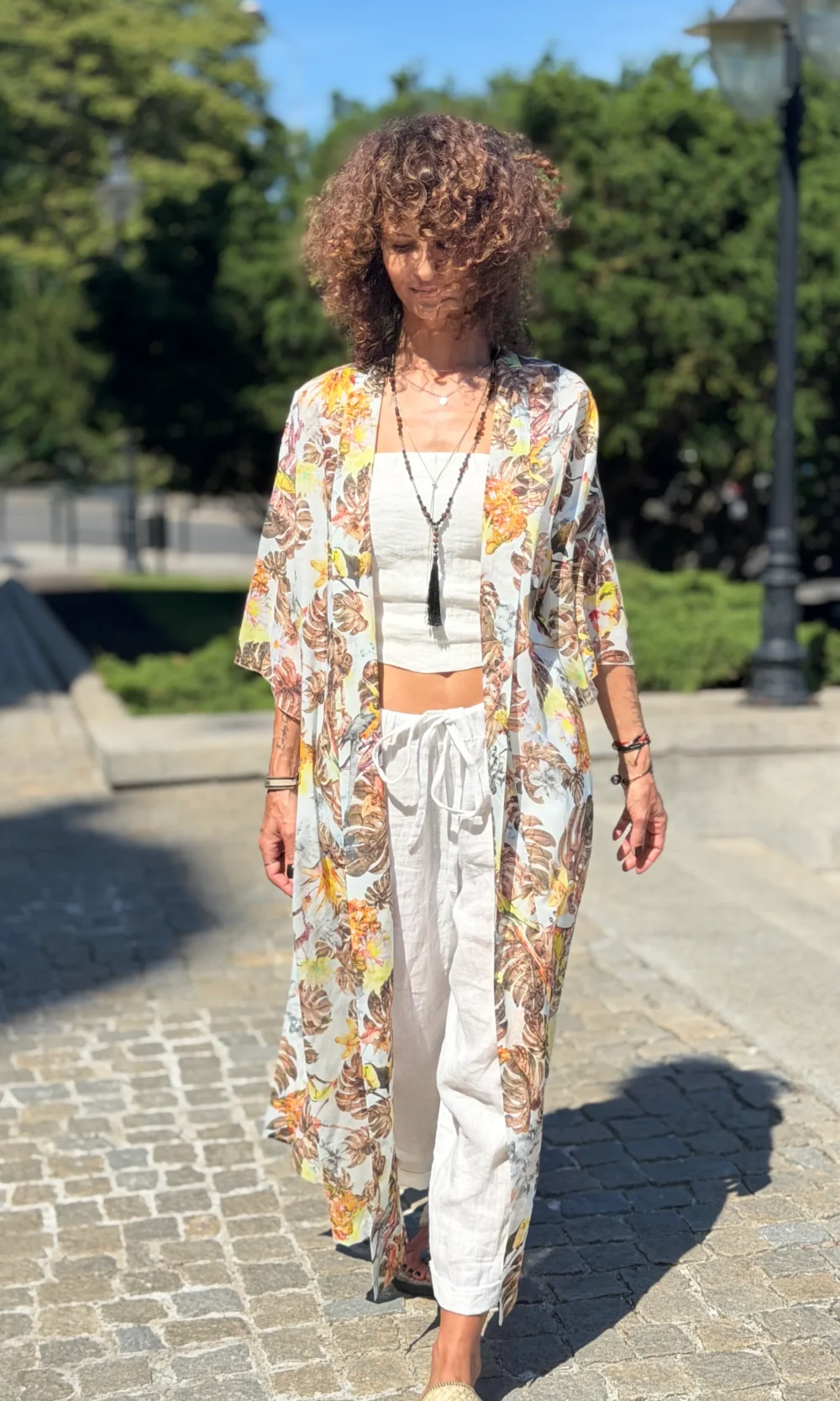 monstera kimono