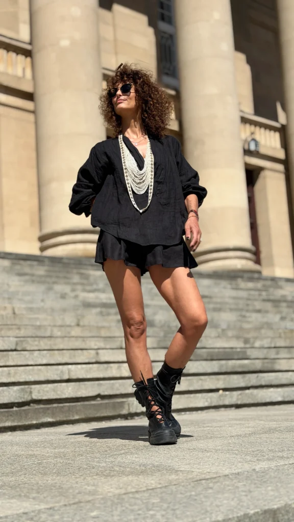 linen shorts