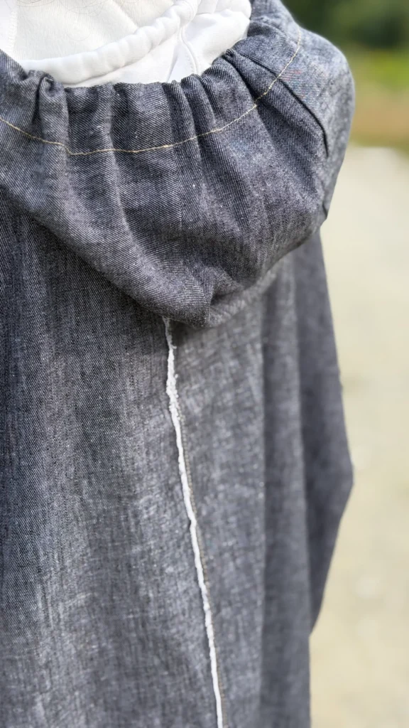 koszula denim len