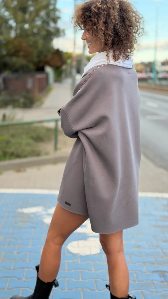 Bluza z przeszyciami UNISEX
